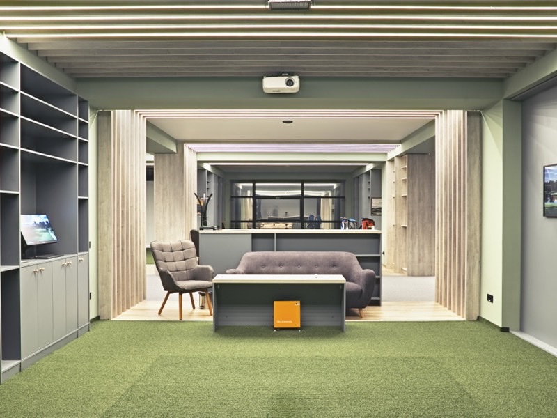 Spacious private rooms